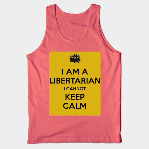 Libertarian Tank Top by Samurai